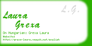 laura grexa business card